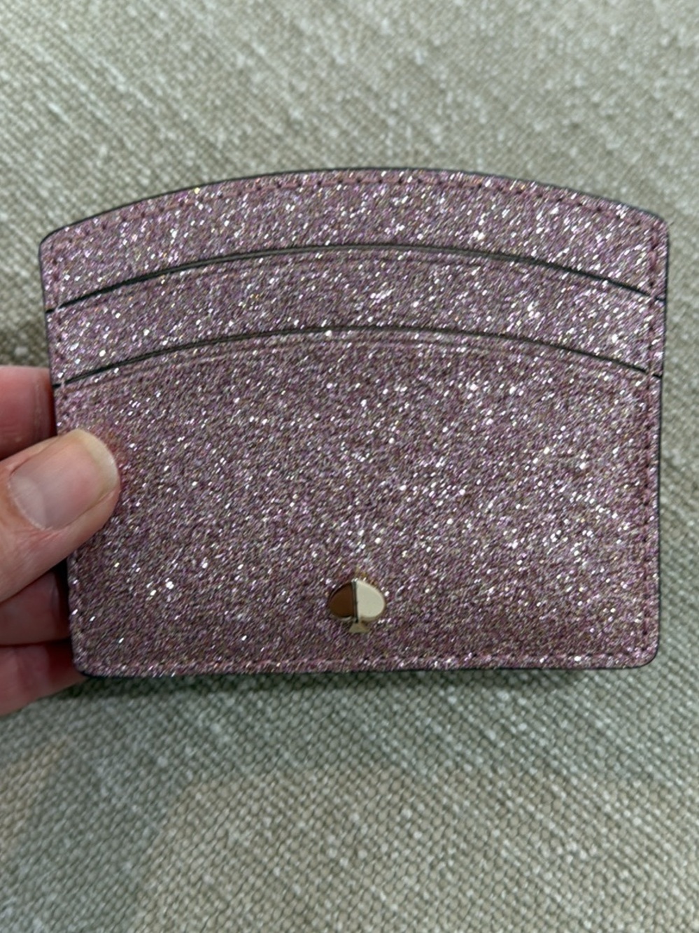 Gorgeous sparkling pink Kate Spade wallet & coin purse. Brand New no tags